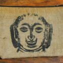 Make up Bag Eco Cotton Handmade Buddha Print
