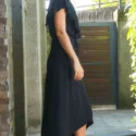 Boho Wrap Dress Elegant Maxi Wrap Dress Asymmetrical