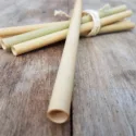 Set of 6 bamboo straws