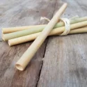 6 Stück Nachhaltige Strohhalme Trinkhalme Bambus
