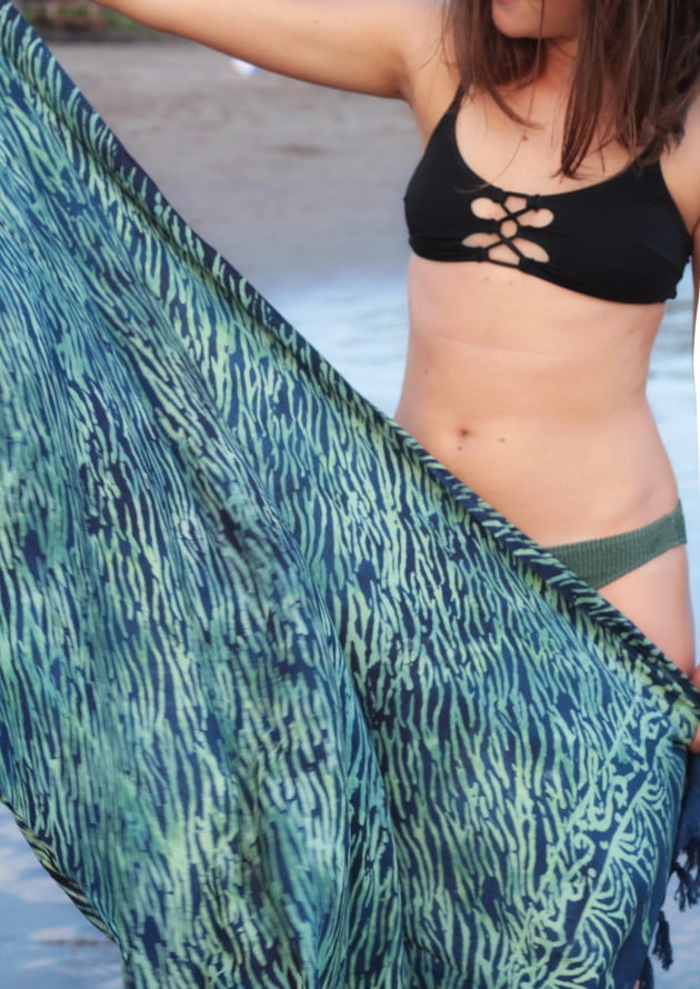 Batik Zebra Muster Tuch Sarong Strand Tuch Beach Decke Sommer Hippie Boho Resort Wear Bikini Cover Up