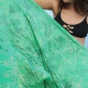 Hippie Tuch Batik Grün