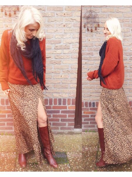 Boho Herbst Winter Outfit