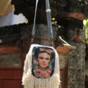 Handtasche aus Recyceltem Jeans Handgefertigt in Bali
