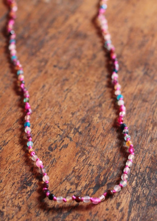 Fine Boho Sunglasses string Colorful agate gemstones