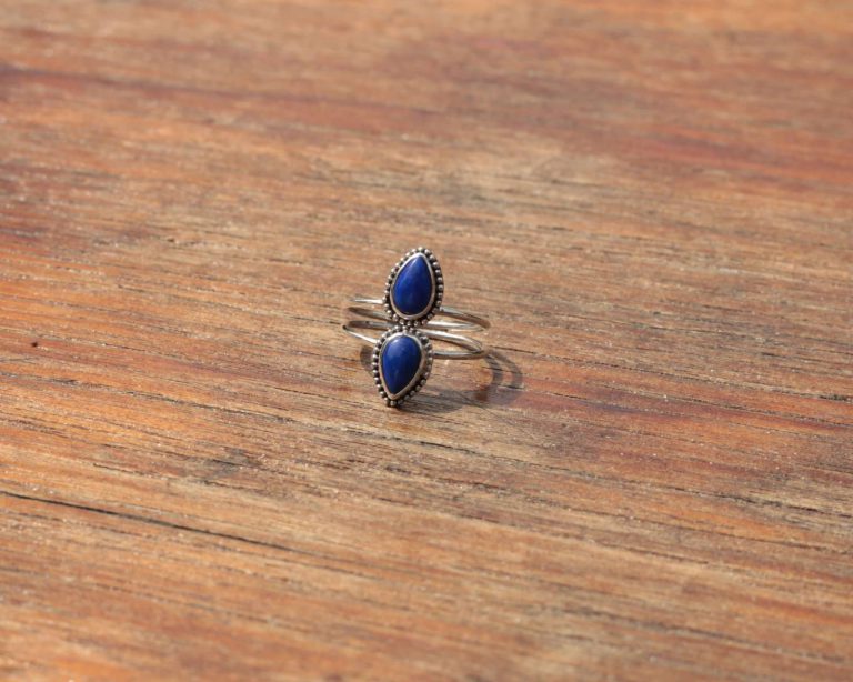 Details about   Dazzling Lapis Lazuli Gemstone 925 Sterling Silver Handmade Ring Thumb Jewelry