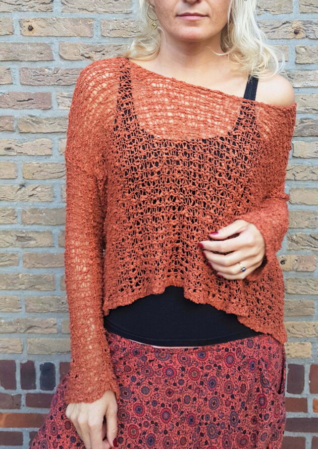 Hippie Pullover Rost