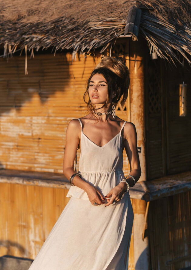 Boho Chic Top Off White “Sweet Fantasy”