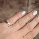 Fingerspitzen Knuckle Midi Ring 925 Silber Sonne Gravur