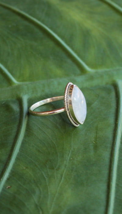 Minimalistischer Boho Ring 925 Silber