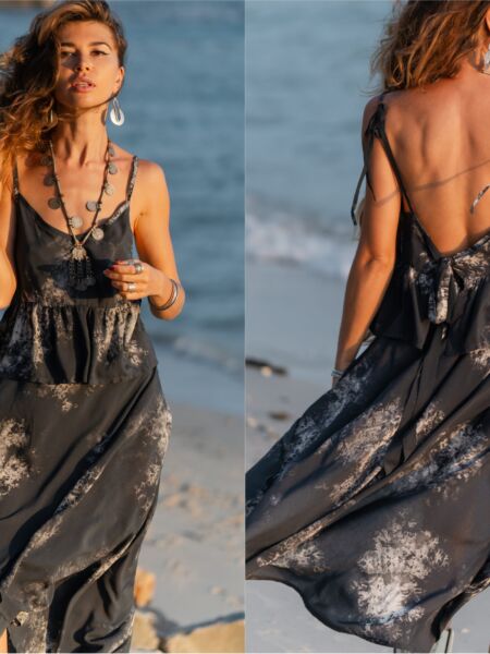 Boho Batik Kleid Zweiter Kleid Sommer Hippie Ibiza