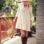 Faire Boho Kleidung Kategorie-Linen dresses