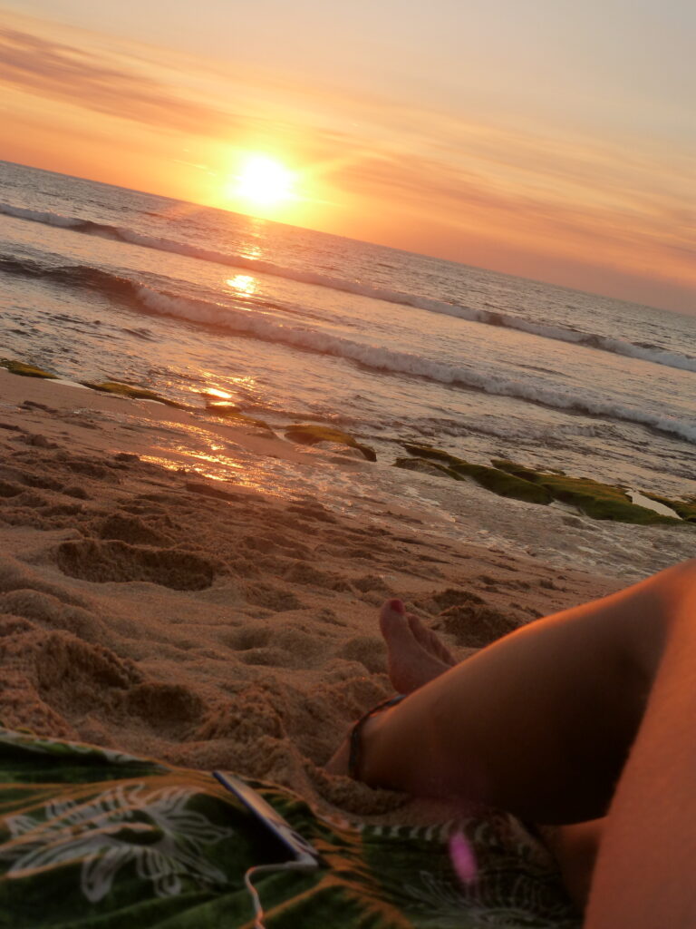 Sonnenuntergang Dreamland Beach Bali