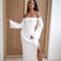 weißes-Damen-Sommerkleid-Ibiza-Santorini-Musselinkleid