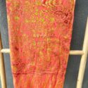 Batik Tuch Sarong Lachs Beige Braun