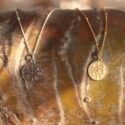 Handmade-Mondschmuck-Münzketten-Mondphasen-gold-Silber