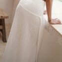 White-Maxi-Skirt-with-Slits-Muslin-Cotton