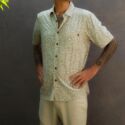 70s-mens-Outfit-for-summer-hawaii-shirt-flower-print-linen-shorts-men