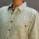 Herren-Hawaii-Shirt-Kurzarm-Gänseblumen-Blumendruck